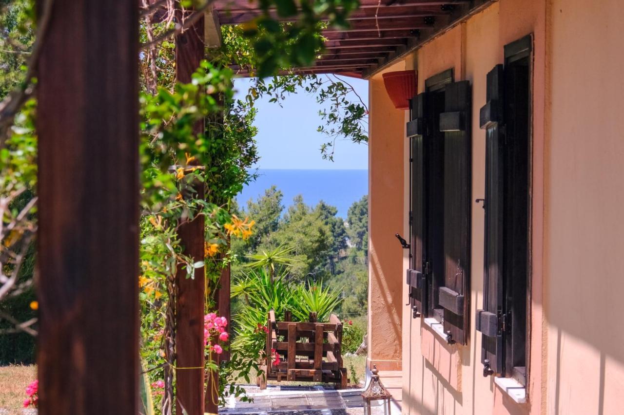Residence On The Hill Near The Sea Siviri Extérieur photo