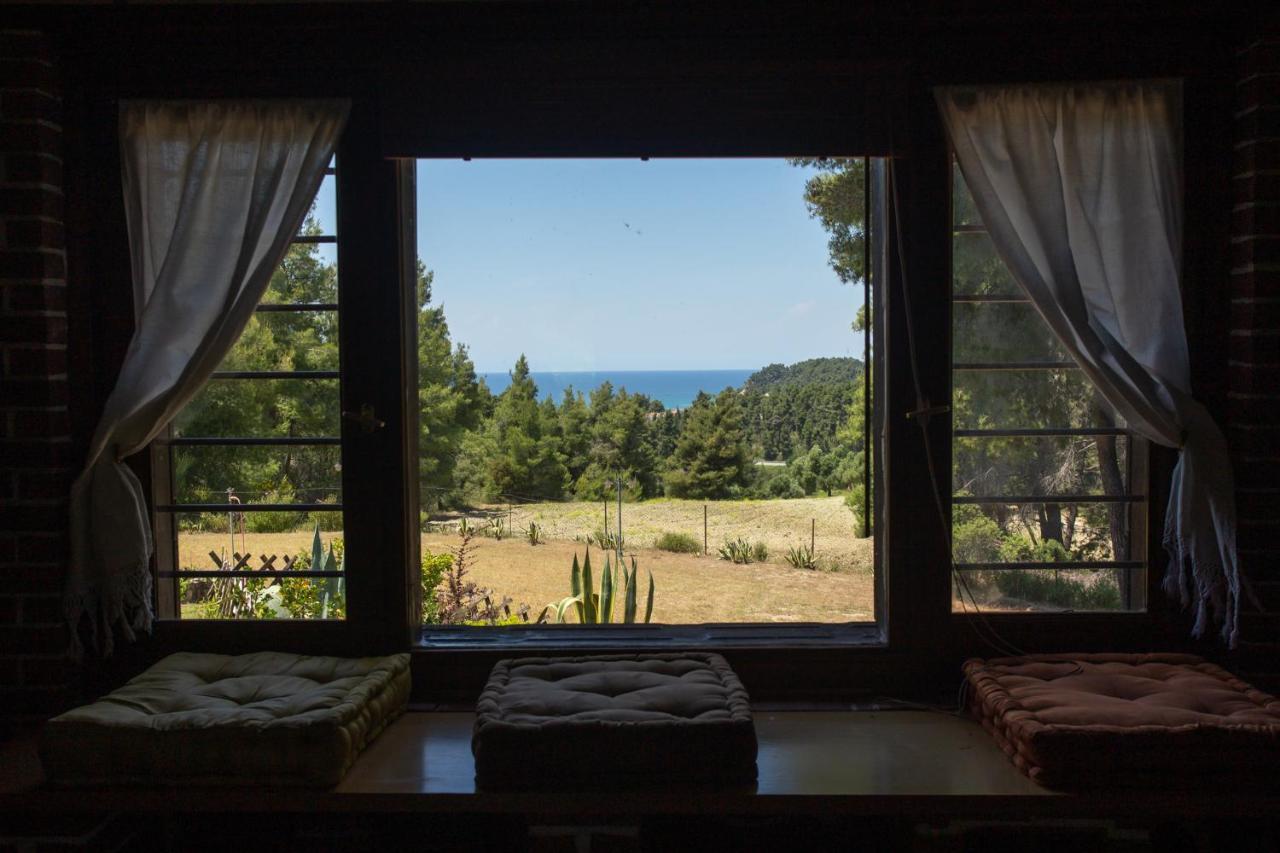 Residence On The Hill Near The Sea Siviri Extérieur photo